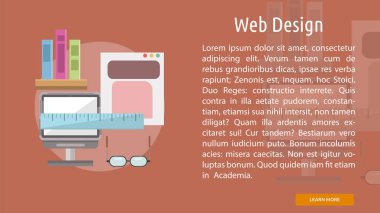 Web Tasarım kavramsal afiş