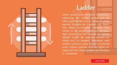 Merdiven kavramsal afiş