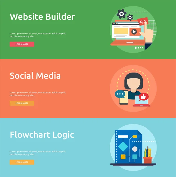 Design Conceitual do Processo Criativo —  Vetores de Stock