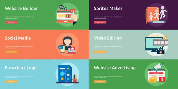 Creative Process Conceptual Design Royalty Free Stock Vectors