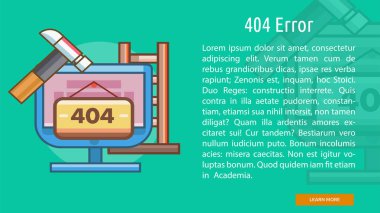 Hata kavramsal afiş