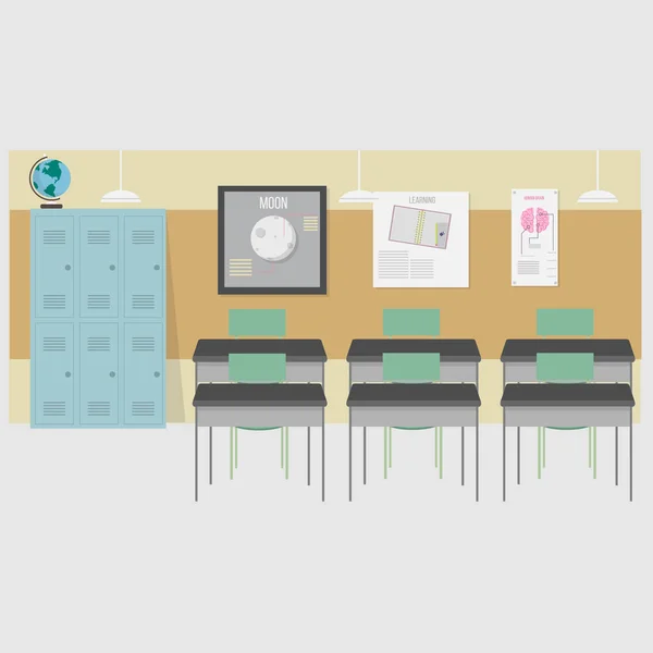 Fondo de clase trasera — Vector de stock