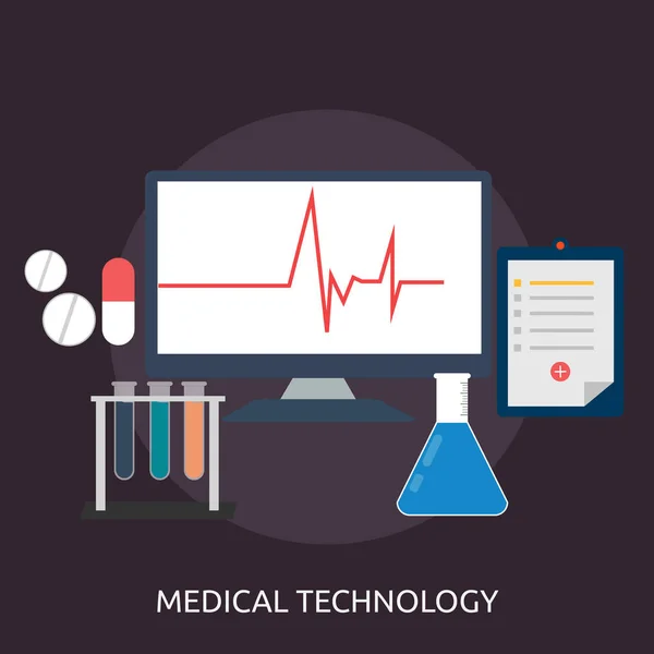 Медичні технології Концептуальний дизайн — стоковий вектор
