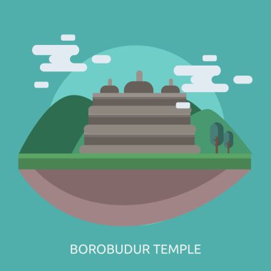 Borobudur Tapınağı kavramsal tasarım