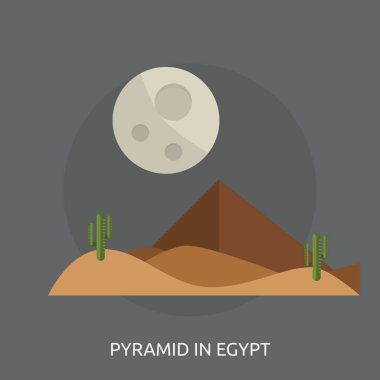 Piramit Mısır kavramsal tasarım