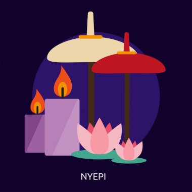 Nyepi Conceptual Design clipart