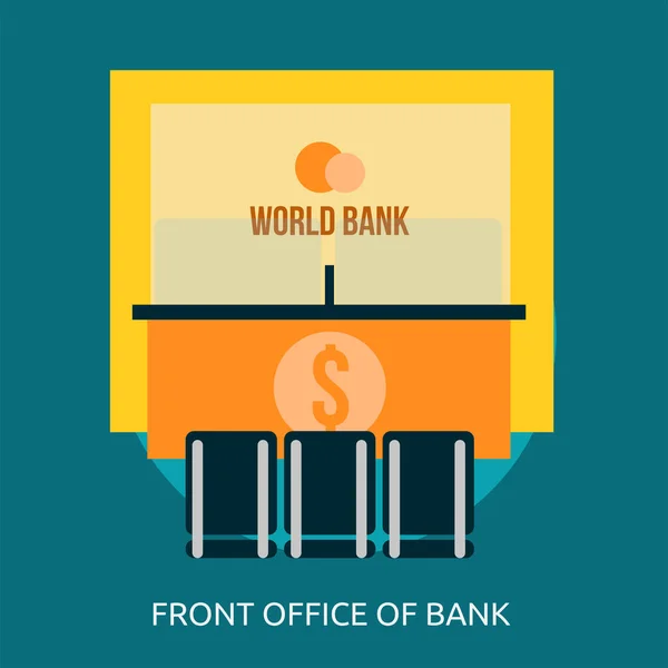 Личный кабинет банковского дизайнера — стоковый вектор