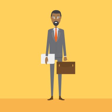 Avukat karakter tasarımı