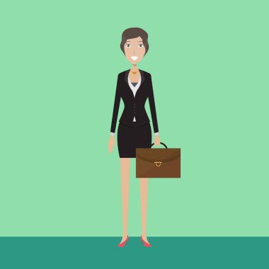 Bankacı karakter tasarımı