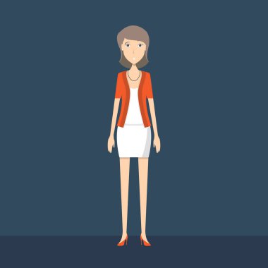 Casuallady karakter tasarımı