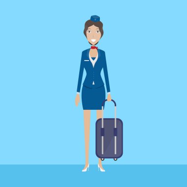 Uçuş görevlisi karakter