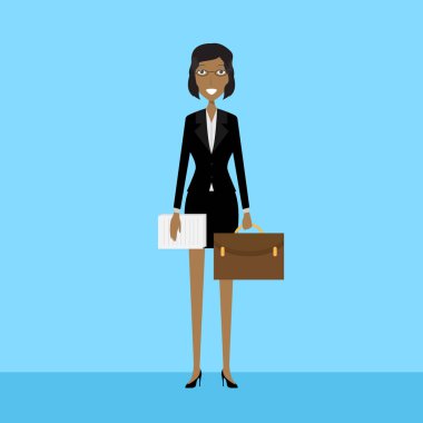 Avukat karakter tasarımı