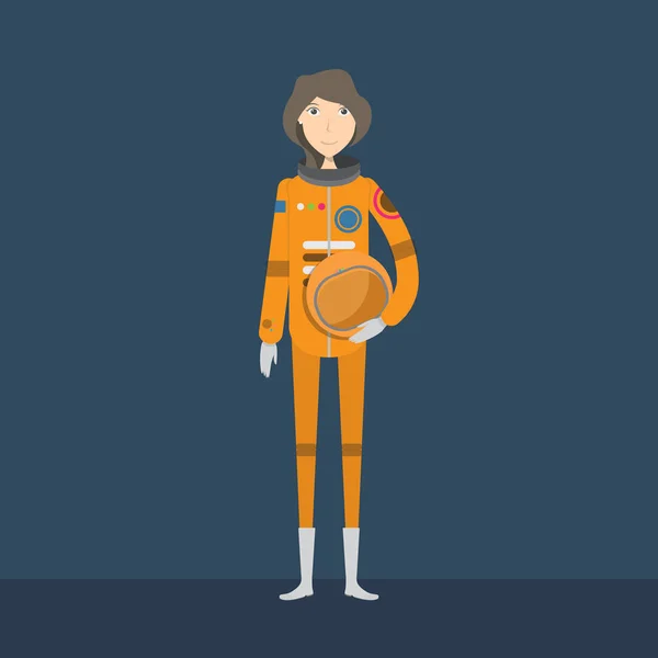 宇宙飛行士キャラクター デザイン — ストックベクタ