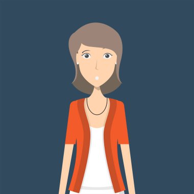 Casuallady karakter tasarımı