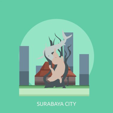 Surabaya Endonezya şehir kavramsal tasarım