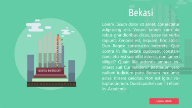 Bekasi Endonezya şehir kavramsal tasarım