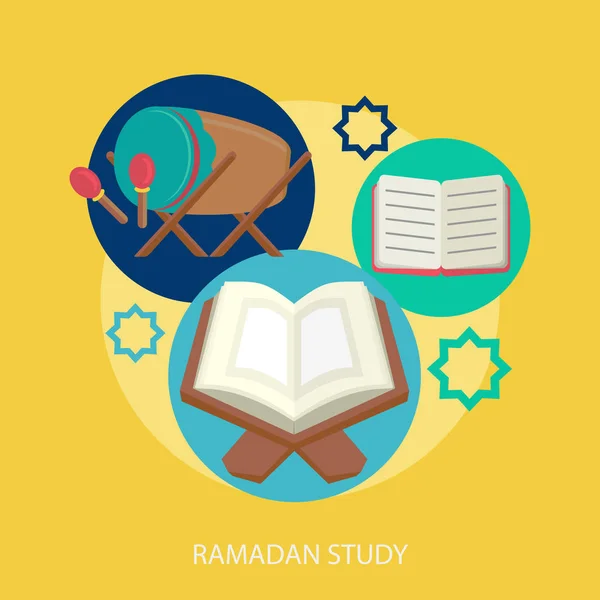 Projeto conceitual de Ramadan Kareem — Vetor de Stock