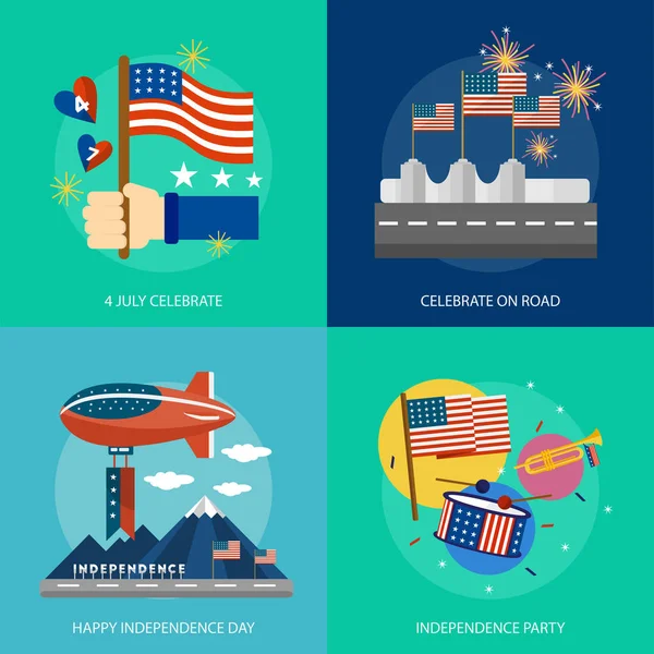 Amerikansk helgdag imágenes de stock de arte vectorial Depositphotos