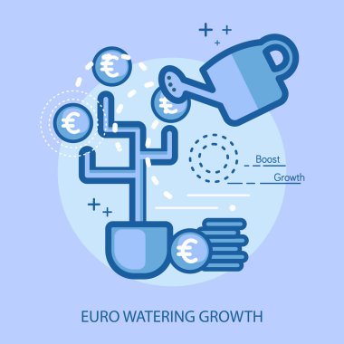 Euro sulama büyüme kavramsal tasarım