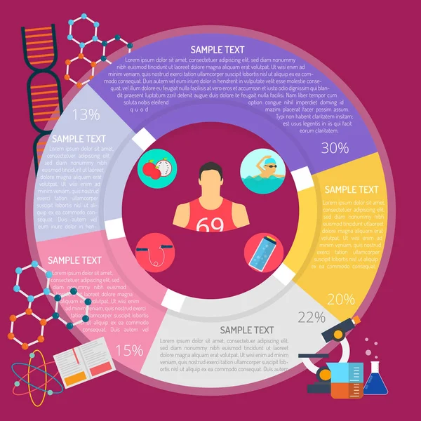 Sağlıklı Infographic tutmak
