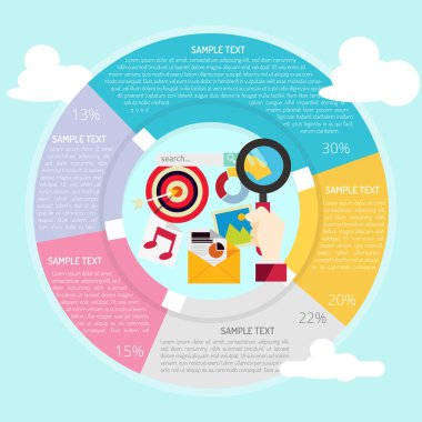Arama motoru Infographic