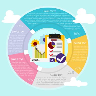 SEO rapor Infographic