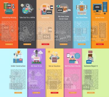 Web bakım afiş kavramı