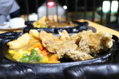 Sığır eti karabiber, biftek, kızartma, Endonezya gıda | Asya gıda