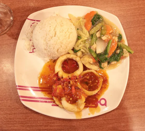 Tavuk Cordon Bleu Endonezya Gıda Asya Gıda — Stok fotoğraf