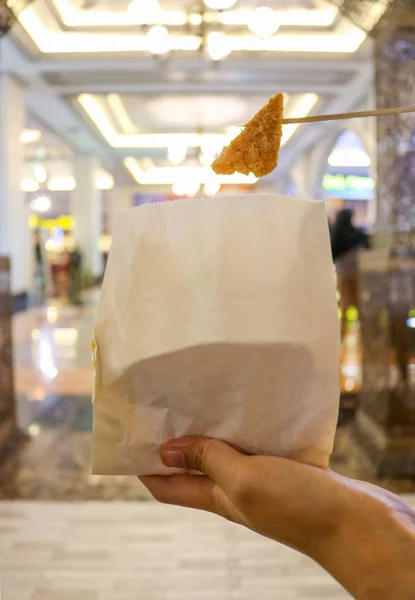Nuggets Frango Frango Frito Snacks Chicken Alimentos Indonésios — Fotografia de Stock