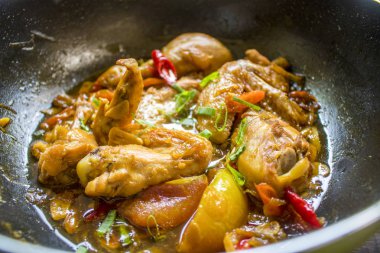 Tavuk soya sosu, tavuk gıda, Endonezya gıda | Asya gıda