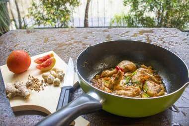 Tavuk soya sosu, tavuk gıda, Endonezya gıda | Asya gıda