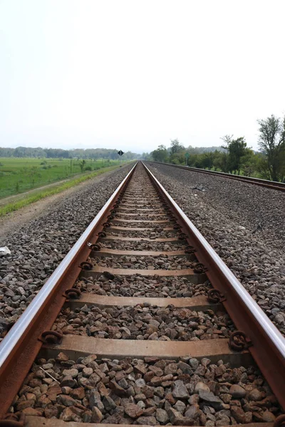 Treno Indonesia Ferrovia Treno Indonesia Treno Yogyakarta Città Indonesiano Città — Foto Stock