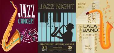 Caz müzik Poster Tasarımı
