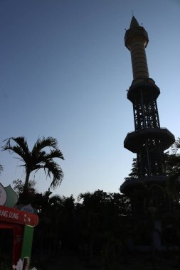 Yogyakarta, Endonezya - 10 Haziran 2017: Camii, cami Gadjah Mada Üniversitesi, cami Ugm, Endonezya Camii, Yogyakarta şehir, Endonezya dili | Asya