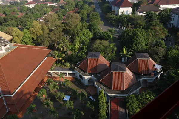 Yogyakarta Indonesien Juni 2017 Moschee Moschee Der Gadjah Mada Universität — Stockfoto