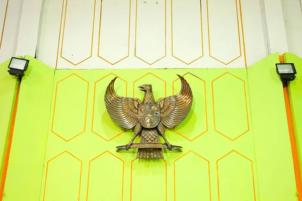 Front Hall Garuda Pancasila Indonesia — Stock Photo, Image