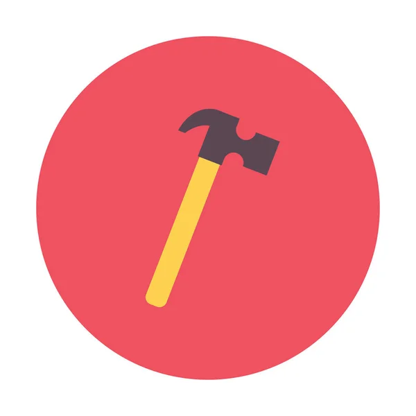 Hammer Icon Design Construction — Stock Vector