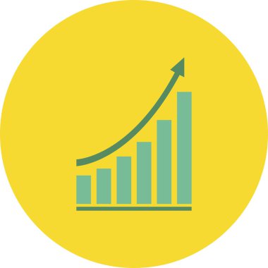 İstatistik simgesi kavramsal tasarım