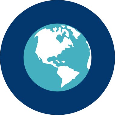 Küre simgesi kavramsal tasarım