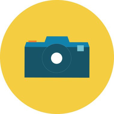 Kamera simgesi kavramsal tasarım
