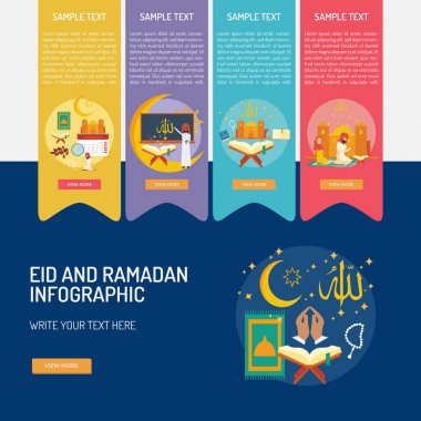 Eid ve Ramazan Infographic