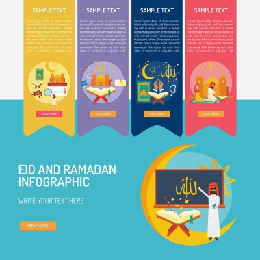 Eid ve Ramazan Infographic