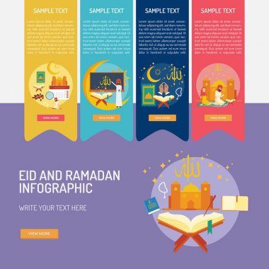 Eid ve Ramazan Infographic