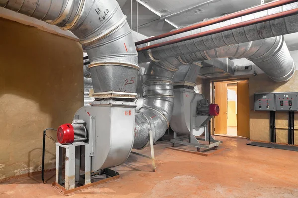 Birkaç bin kişi için Yeraltı Sığınağı tedarik fan sanayi hava havalandırma sistemiyle