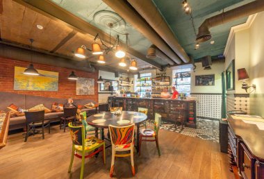 Moskova - Ağustos 2014: Ev Mutfağı 