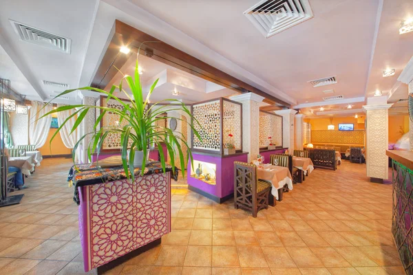 Moskau September 2014 Das Innere Des Orientalischen Restaurants Sandyk Chaikhana — Stockfoto