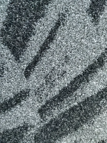 Барвистий сірий і чорний абстрактний килим, килим або ковдра з крупним планом м'який і теплий текстурний візерунок — стокове фото