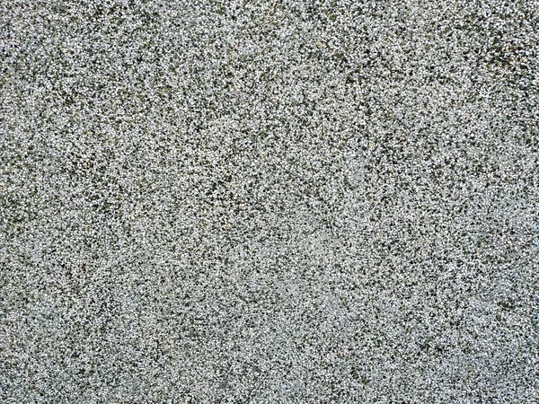 Ściana wykonana z drobnych ziaren w kolorze białym, czarnym i szarym, które można znaleźć na budynkach na świeżym powietrzu o szorstkiej fakturze i chłodnej tapecie — Zdjęcie stockowe