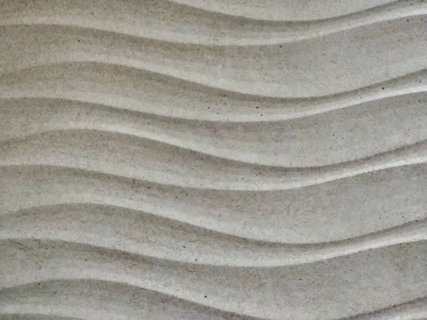 Modern megjelenésű kerámia csempe hullámokkal gravírozott, mint egy érdekes csempe falak vagy padló a konyhában vagy a fürdőszobában, és egy hűvös tapéta — Stock Fotó
